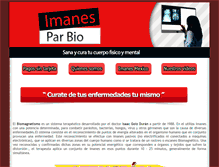 Tablet Screenshot of parbiomagneticoimanes.com